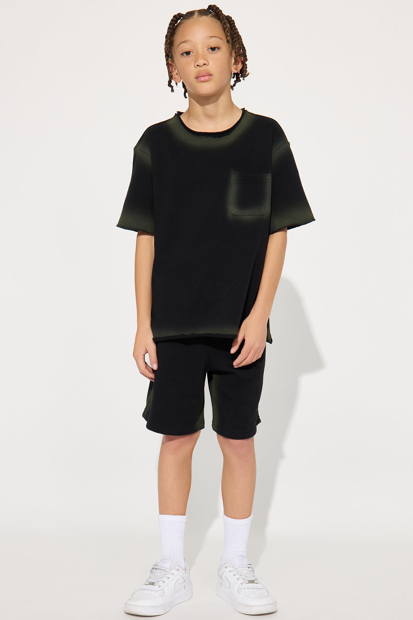 Mini Blurred Lines Relaxed Shorts
