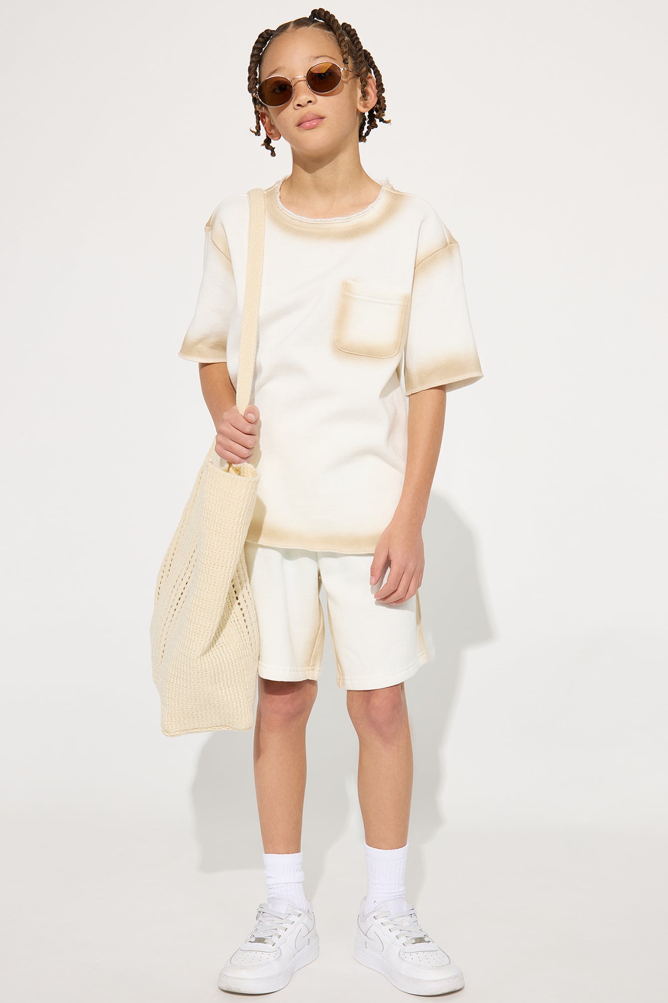 Mini Blurred Lines Relaxed Shorts