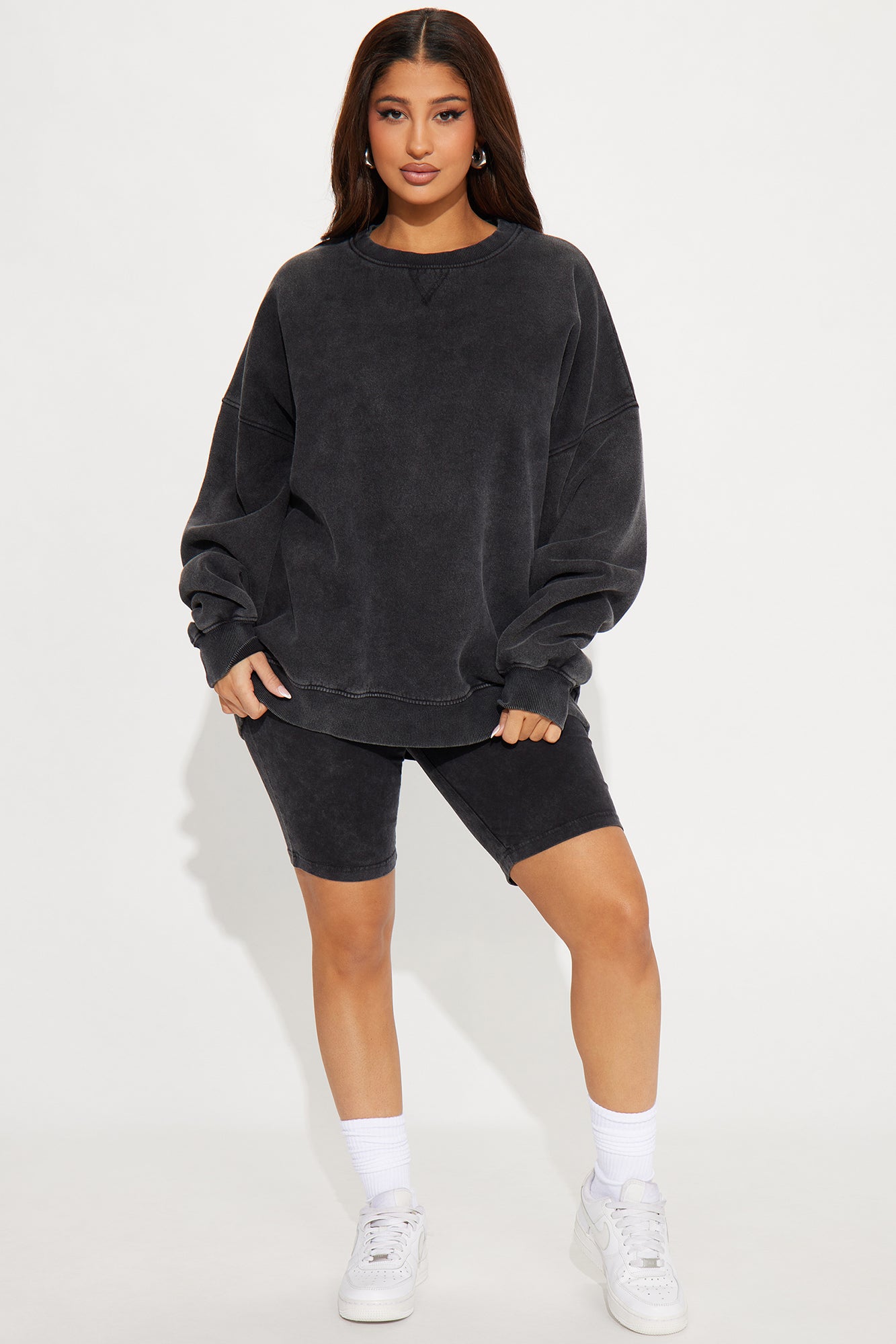 Comfy Sunday Biker Short Set