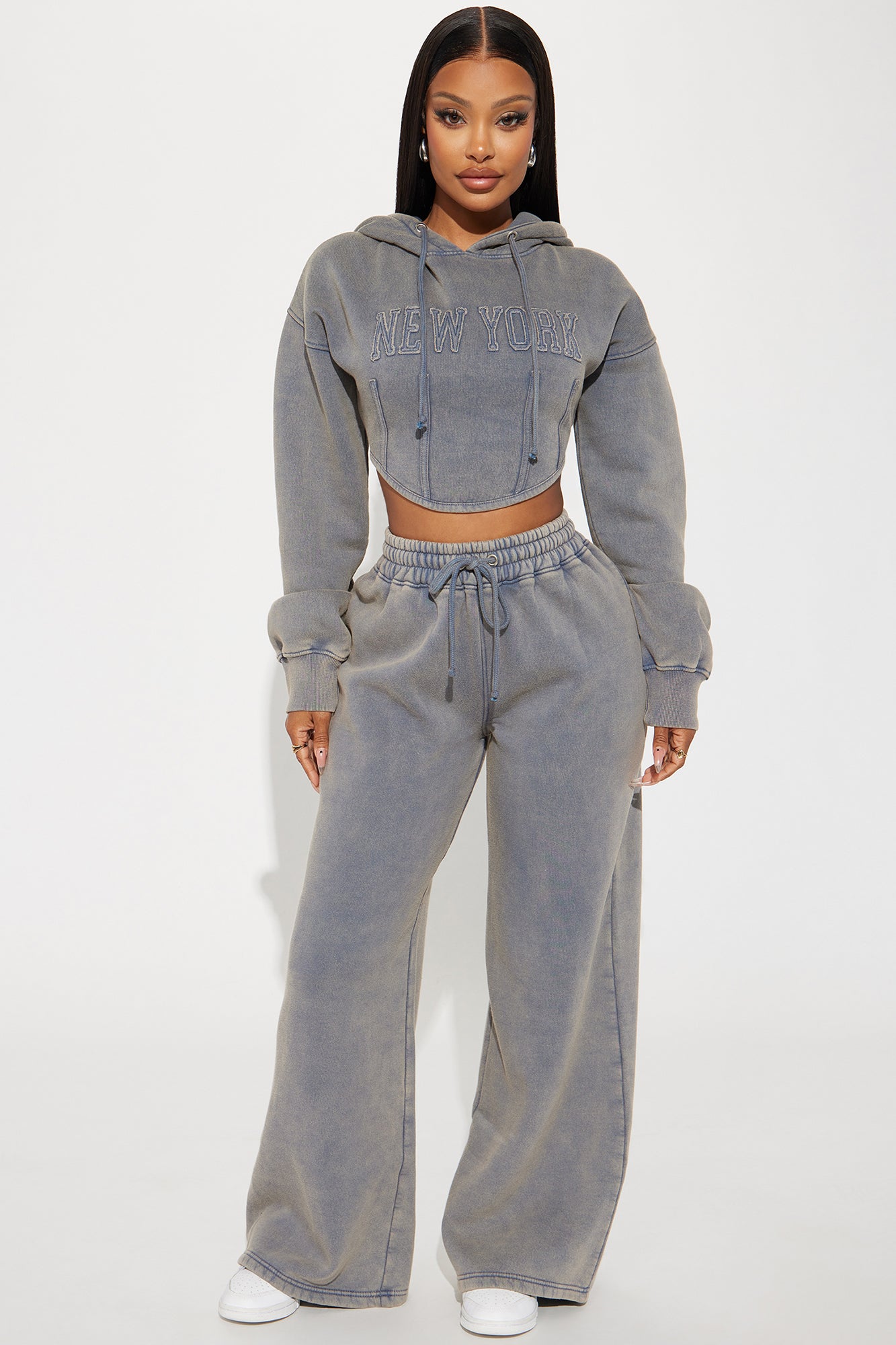 New York Hustle Washed Sweatpants