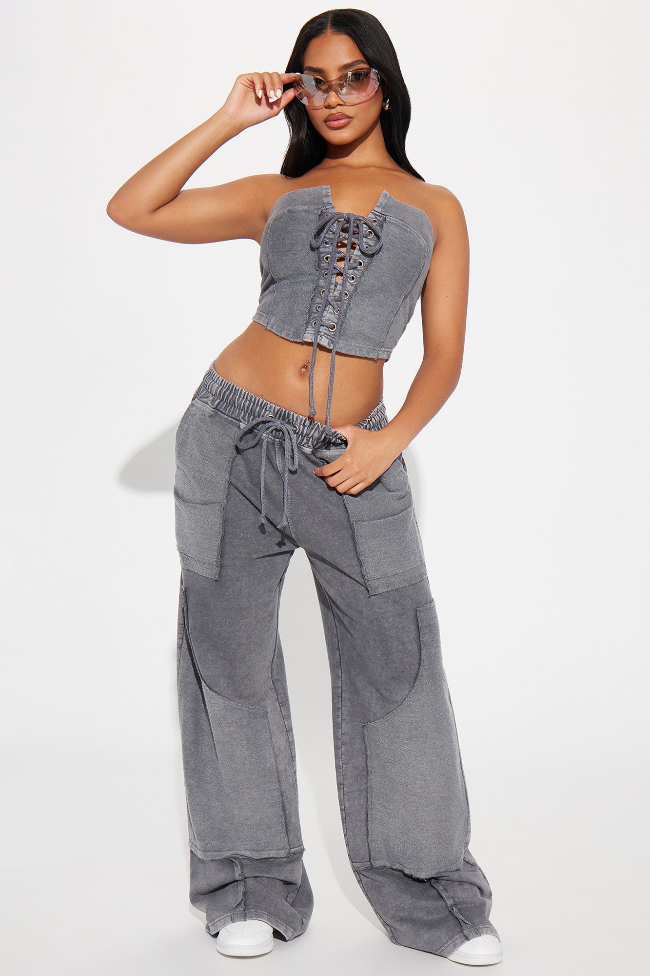 Hot Girl Fleece Pant Set