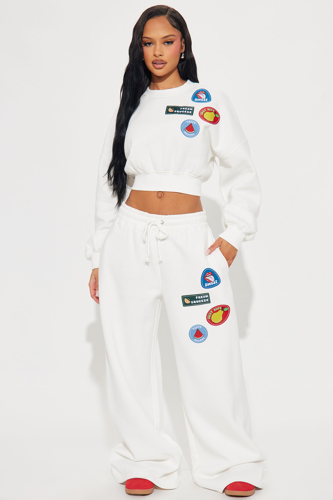 Fruity Fleece Sweatsuit Set